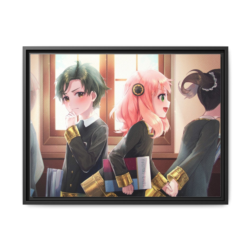 Anime Spy x Family Canvas Framed Art Print