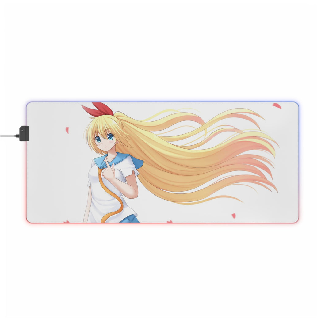 Nisekoi Chitoge Kirisaki RGB LED Mouse Pad (Desk Mat)