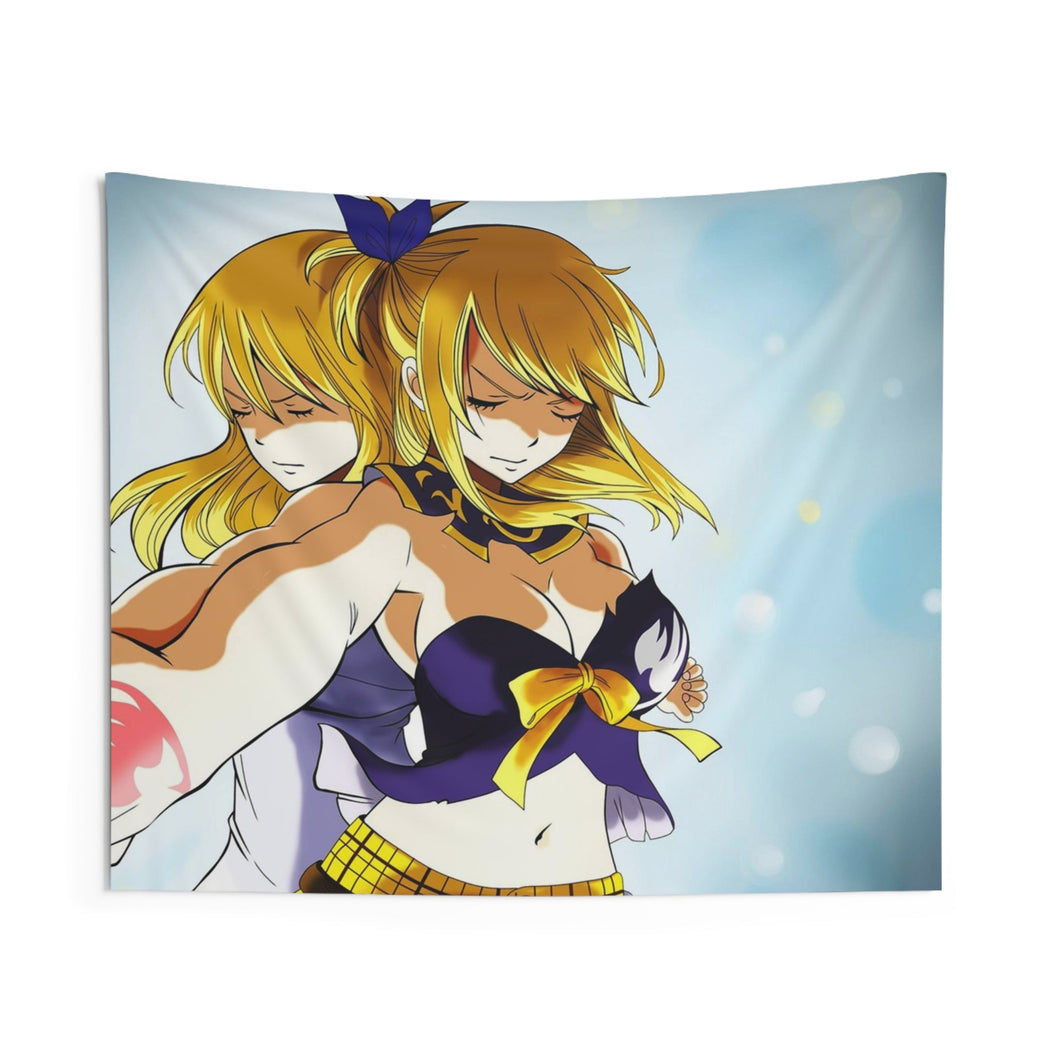 Fairy Tail Lucy Heartfilia Indoor Wall Tapestry
