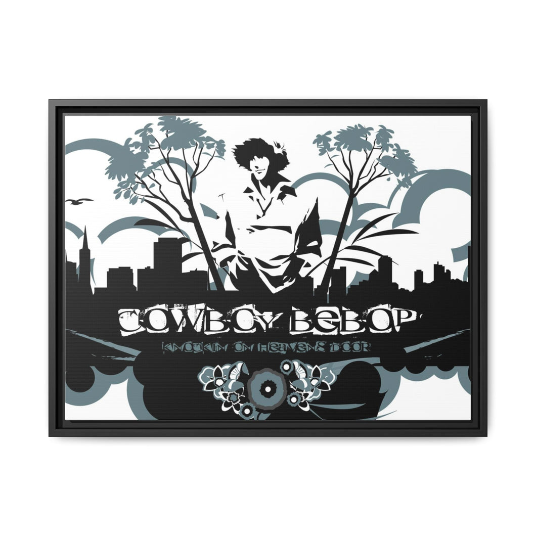 Anime Cowboy Bebopr Canvas Framed Art Print