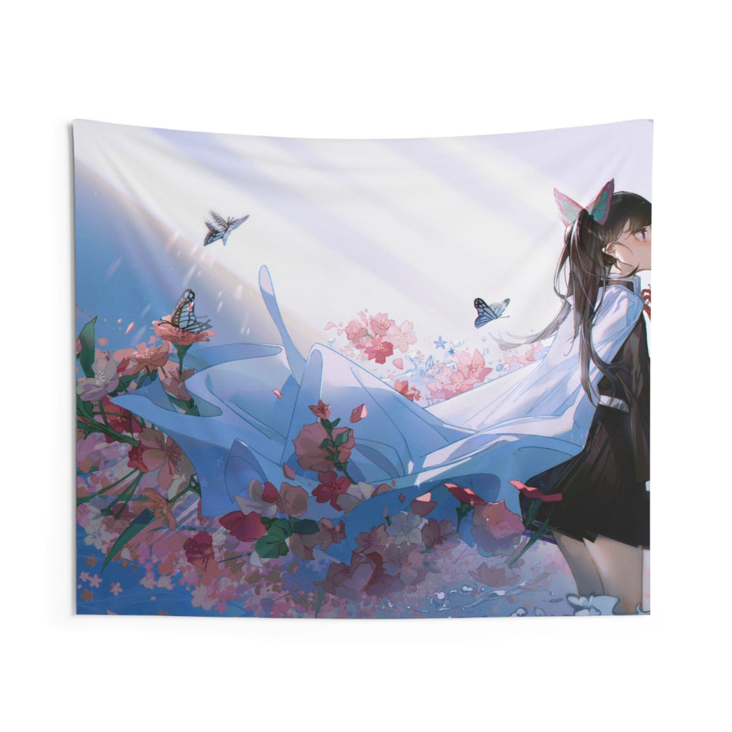 Kanao Tsuyuri / Tanjirou Kamado Indoor Wall Tapestry