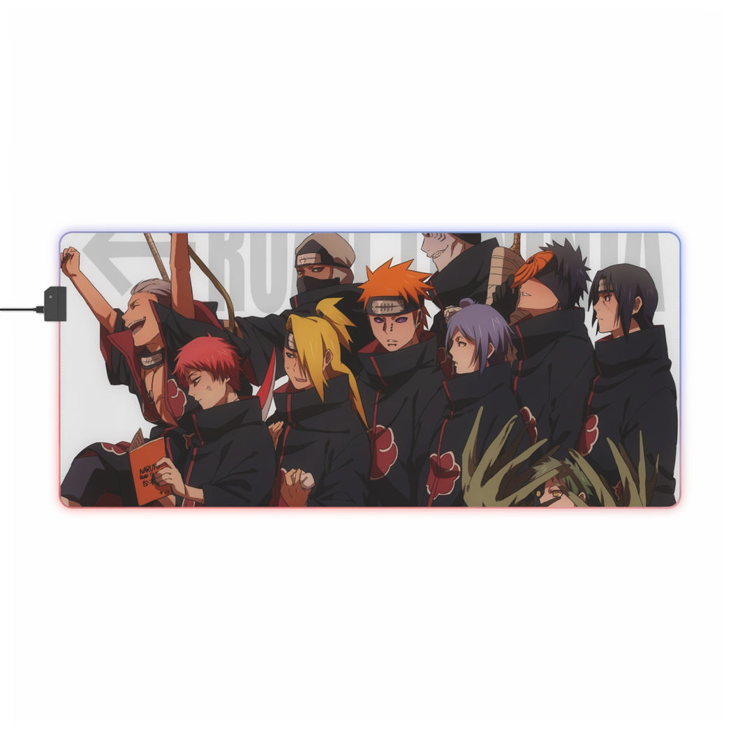 Anime Naruto RGB LED Mouse Pad (Desk Mat)