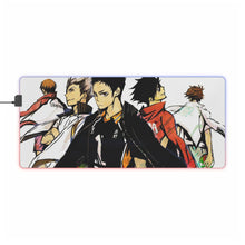 Load image into Gallery viewer, Haikyu!! RGB LED Mouse Pad (Desk Mat)

