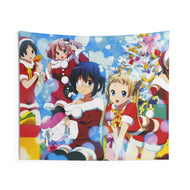Love, Chunibyo & Other Delusions Rikka Takanashi, Sanae Dekomori, Shinka Nibutani, Kumin Tsuyuri Indoor Wall Tapestry