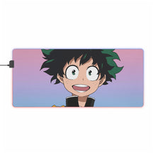 Load image into Gallery viewer, Izuku Midoriya RGB LED Mouse Pad (Desk Mat)
