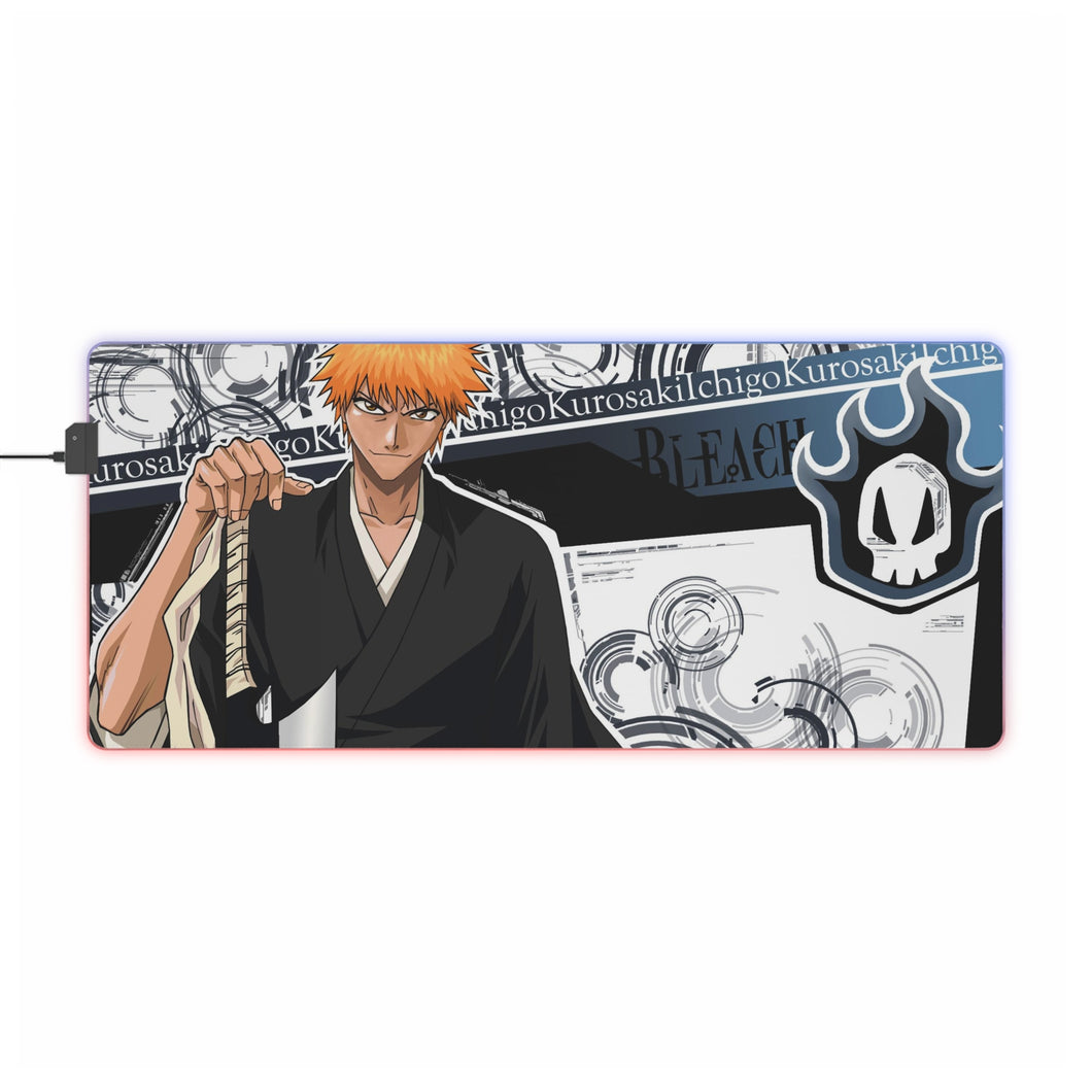 Anime Bleach RGB LED Mouse Pad (Desk Mat)