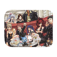 Fairy Tail Natsu Dragneel, Erza Scarlet, Gray Fullbuster, Lucy Heartfilia, Happy Sherpa Blanket