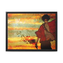 Load image into Gallery viewer, Anime Samurai Champloo Canvas Framed Art Print
