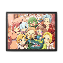 Load image into Gallery viewer, Anime The Seven Deadly Sins Canvas Framed Art Print
