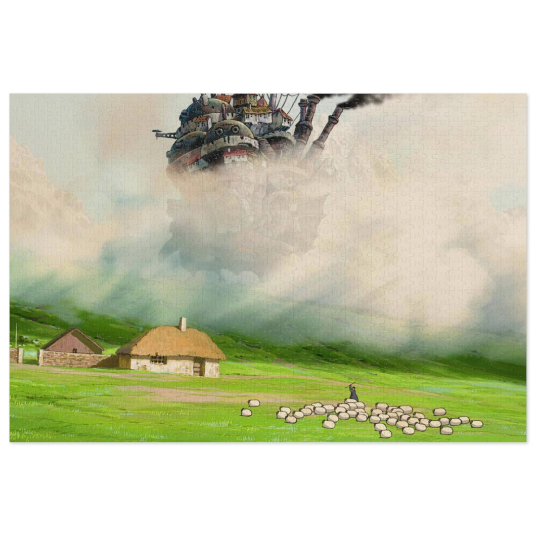 Anime Howl's Moving Castler Jigsaw Puzzle