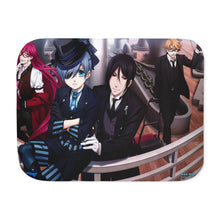 Load image into Gallery viewer, Anime Black Butler Sherpa Blanket
