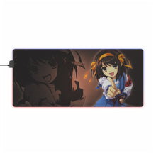 Load image into Gallery viewer, The Melancholy Of Haruhi Suzumiya RGB LED Mouse Pad (Desk Mat)
