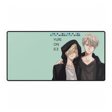 Load image into Gallery viewer, Yuri!!! On Ice Victor Nikiforov, Yuri Plisetsky Mouse Pad (Desk Mat)
