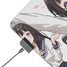 Load image into Gallery viewer, Hyouka Eru Chitanda RGB LED Mouse Pad (Desk Mat)
