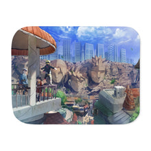 Load image into Gallery viewer, Anime Boruto Sherpa Blanket
