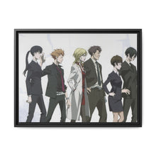 Load image into Gallery viewer, Psycho- Pass Main Members Canvas Framed Art Print
