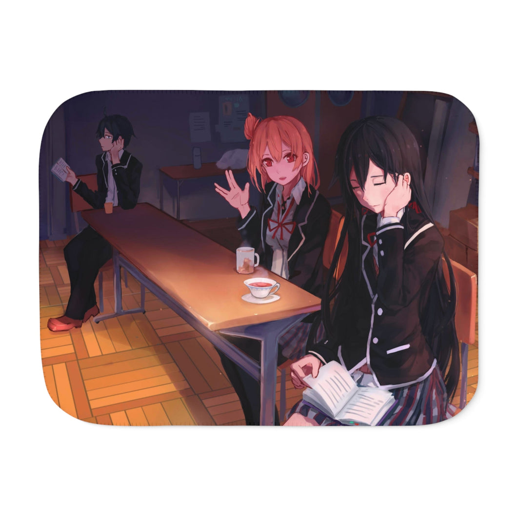 My Teen Romantic Comedy SNAFU Sherpa Blanket