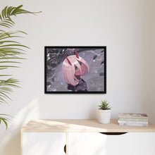 Load image into Gallery viewer, Zero Two Canvas Framed Art Print
