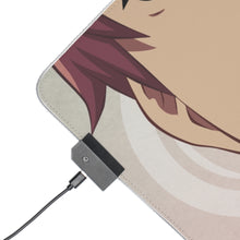 Load image into Gallery viewer, Blue Exorcist RGB LED Mouse Pad (Desk Mat)
