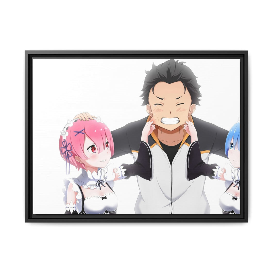 Anime Re:ZERO -Starting Life in Another World- Canvas Framed Art Print