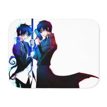 Load image into Gallery viewer, Rin and Yukio Okumura Sherpa Blanket
