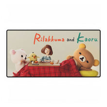 Load image into Gallery viewer, Rilakkuma And Kaoru Mouse Pad (Desk Mat)
