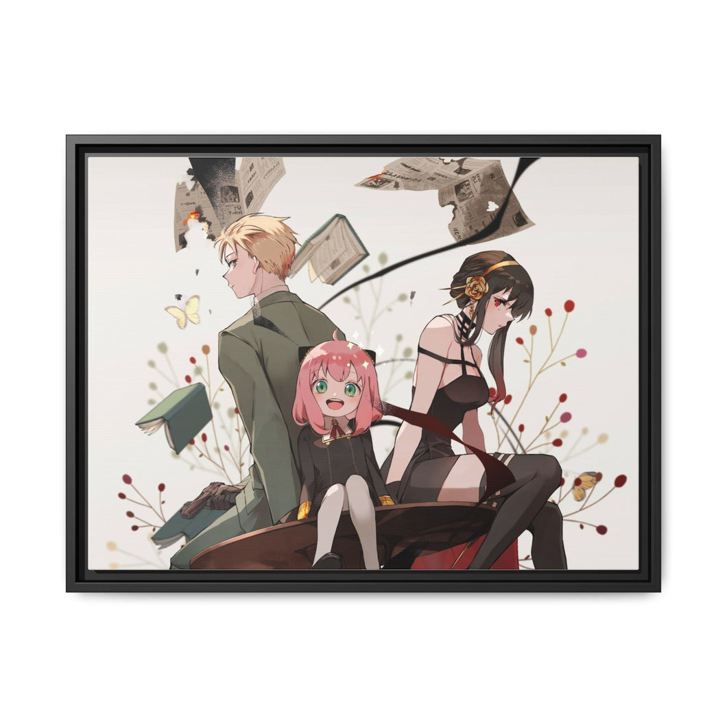 Anime Spy x Family Canvas Framed Art Print