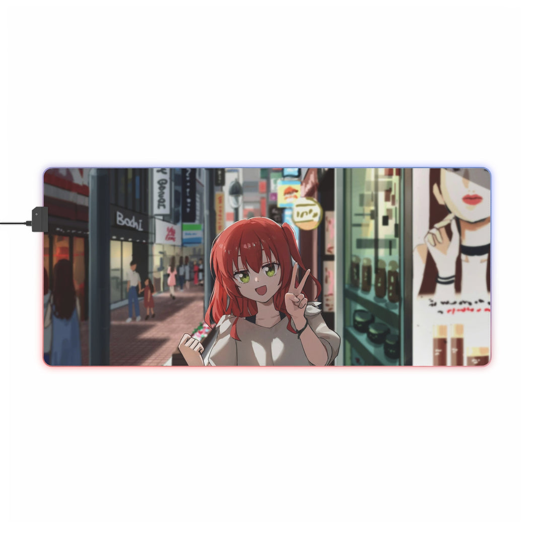 Bocchi the Rock RGB LED Mouse Pad (Desk Mat)