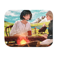 Load image into Gallery viewer, Howl&#39;s Moving Castle Sherpa Blanket

