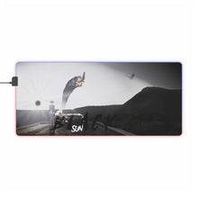 Load image into Gallery viewer, Black RGB LED Mouse Pad (Desk Mat)
