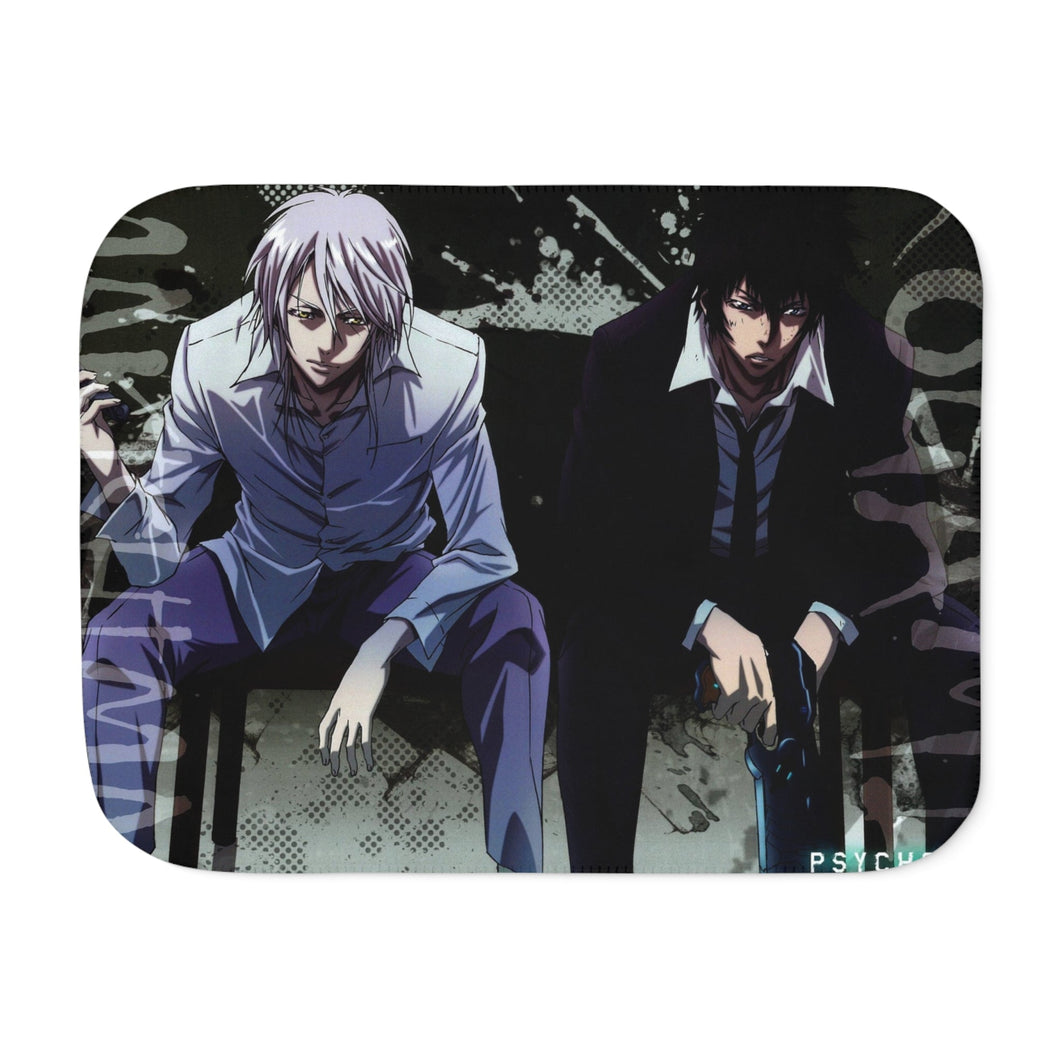 Villain and a hero Sherpa Blanket