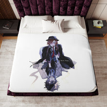 Load image into Gallery viewer, Anime Bungou Stray Dogs Sherpa Blanket
