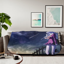 Load image into Gallery viewer, Nao Tomori and shooting stars Sherpa Blanket
