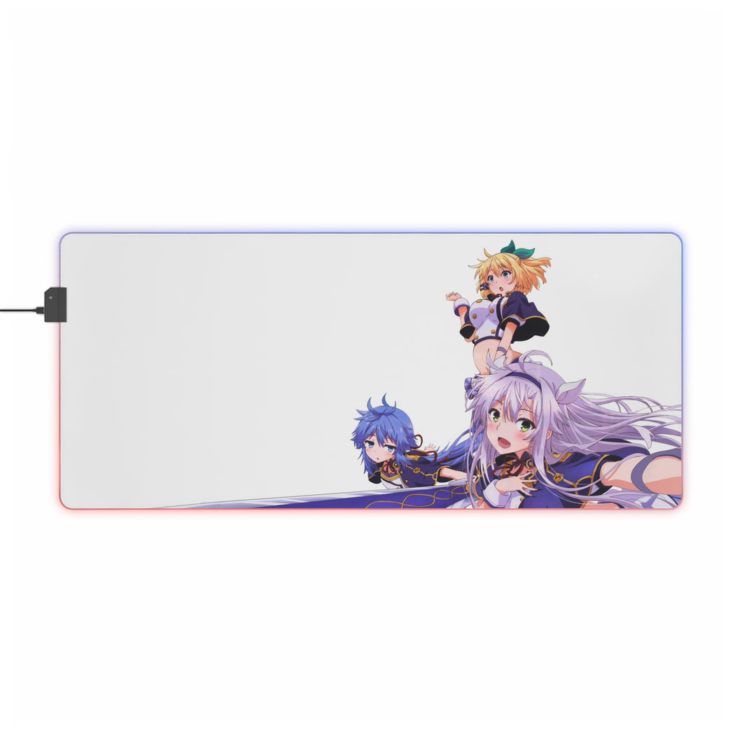 Rokudenashi Majutsu Koushi to Akashic Records RGB LED Mouse Pad (Desk Mat)