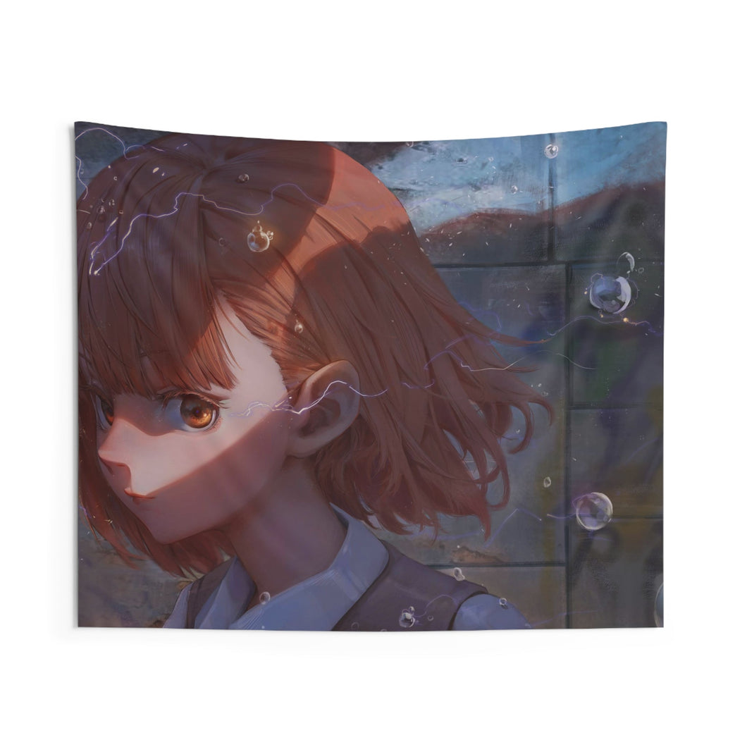 A Certain Scientific Railgun Mikoto Misaka Indoor Wall Tapestry