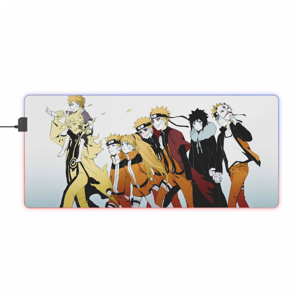 Anime Naruto RGB LED Mouse Pad (Desk Mat)