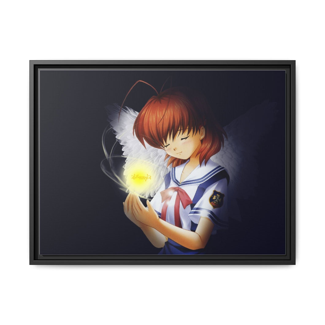 Anime Clannadr Canvas Framed Art Print