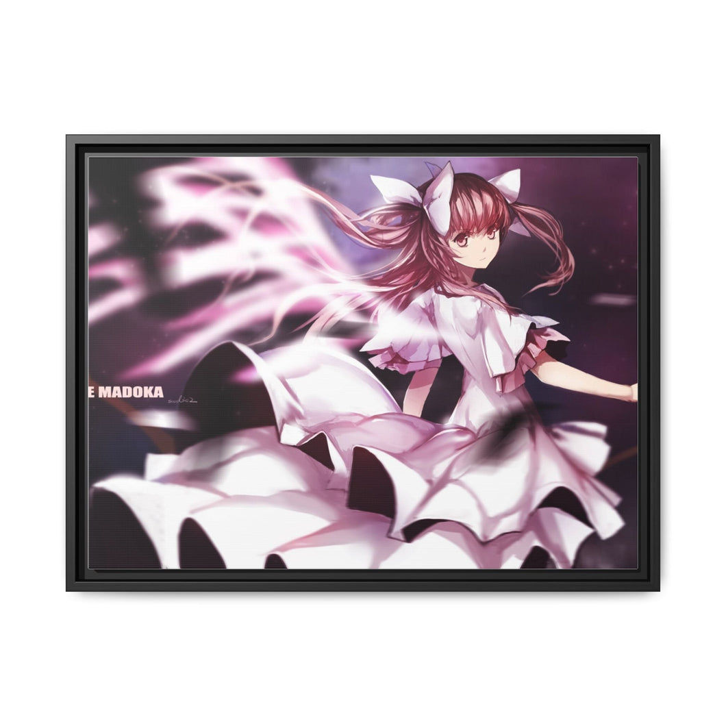 Anime Puella Magi Madoka Magica Canvas Framed Art Print