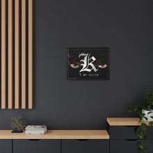 Load image into Gallery viewer, Death Note Light Yagami Canvas Framed Art Print
