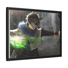 Load image into Gallery viewer, Black Clover Yuno Canvas Framed Art Print

