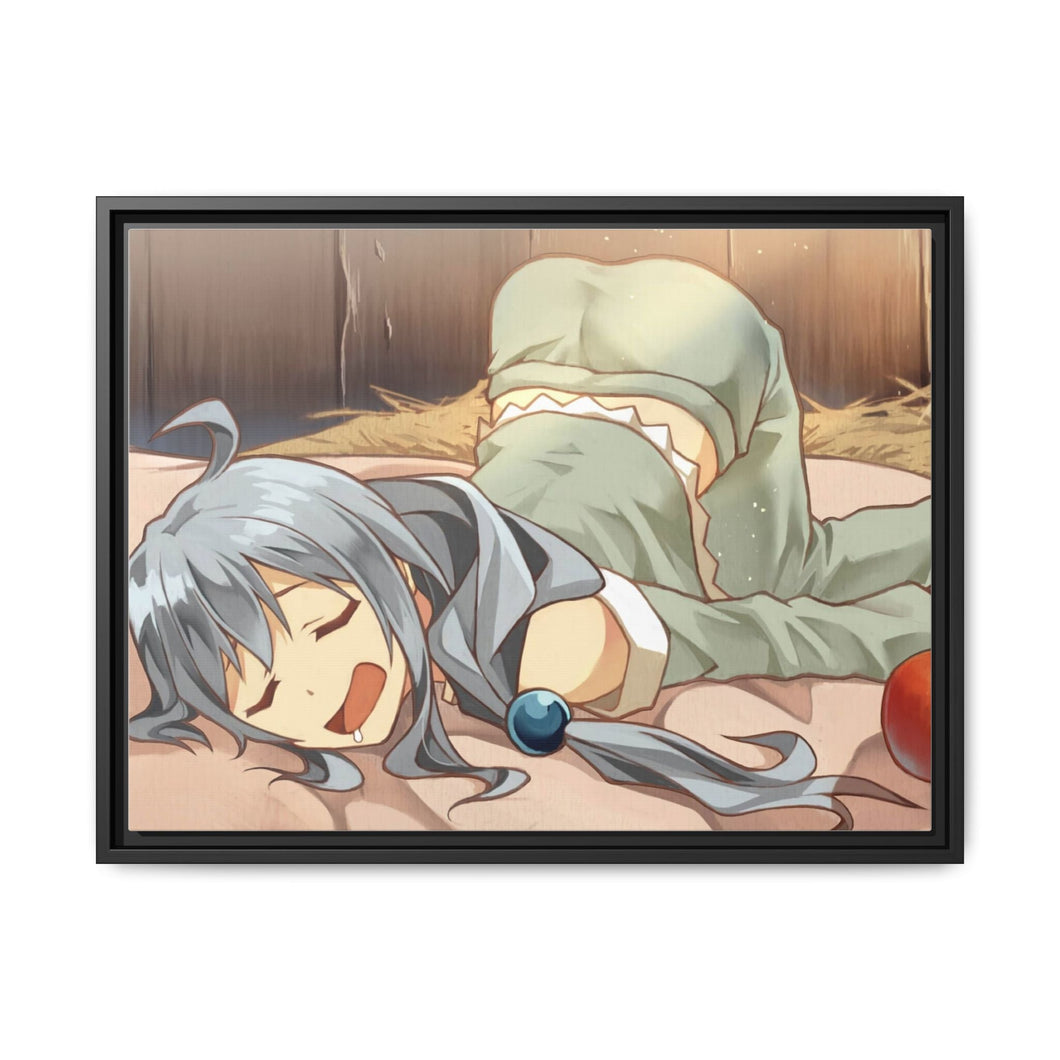 Anime KonoSuba - God’s blessing on this wonderful world!! Canvas Framed Art Print