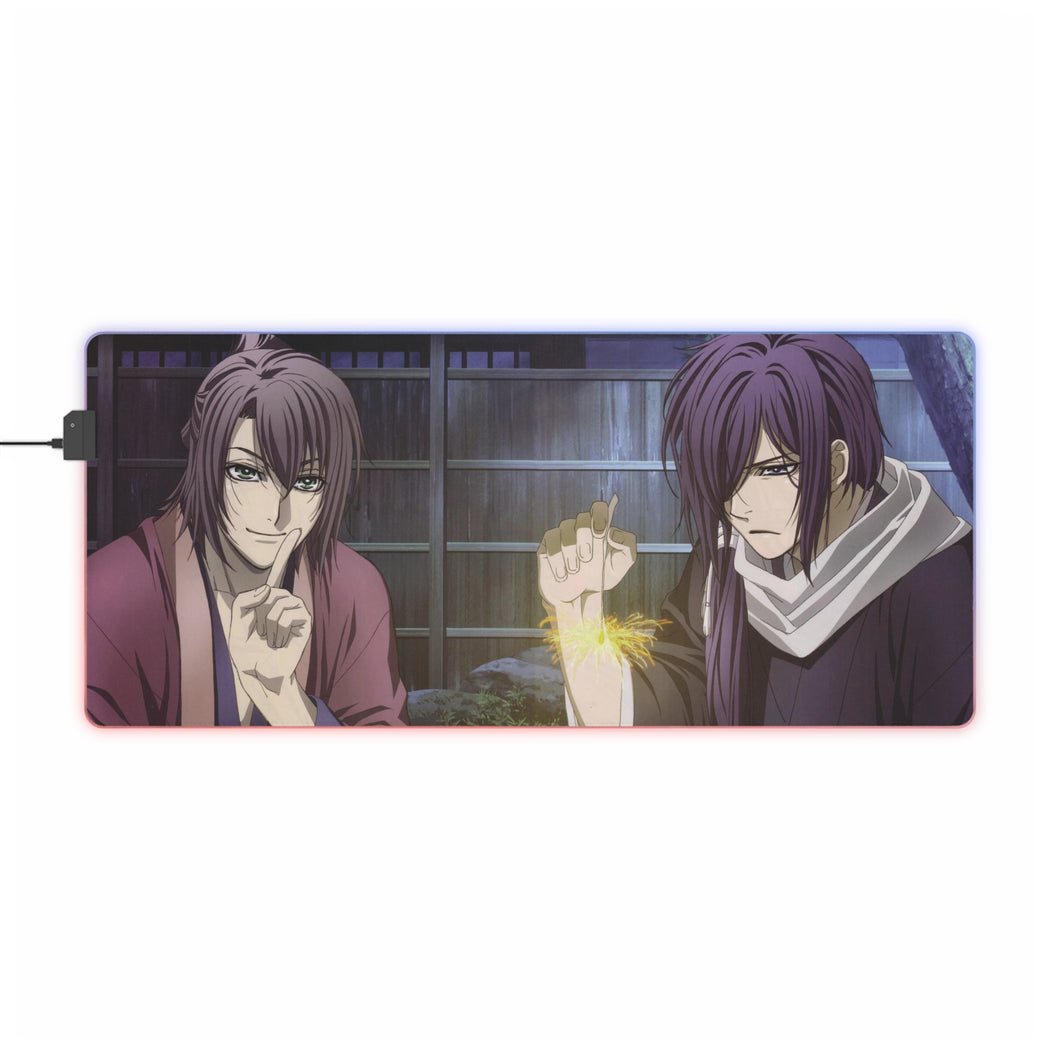 Hakuouki Shinsengumi Kitan RGB LED Mouse Pad (Desk Mat)