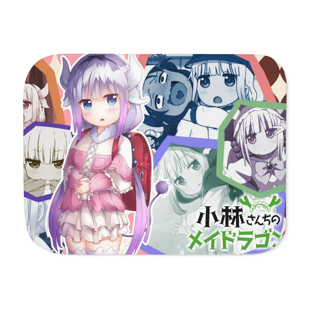 Anime Miss Kobayashi's Dragon Maid Sherpa Blanket