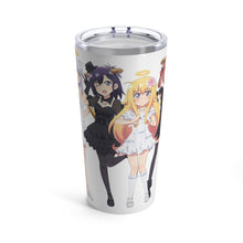 Load image into Gallery viewer, Gabriel DropOut Satanichia Kurumizawa Mcdowell, Gabriel Tenma White, Vignette Tsukinose April, Raphiel Shiraha Ainsworth Tumbler 20oz
