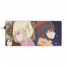 Load image into Gallery viewer, Lycoris Recoil Takina Inoue, Chisato Nishikigi RGB LED Mouse Pad (Desk Mat)
