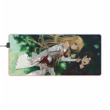 Load image into Gallery viewer, Sword Art Online Asuna Yuuki RGB LED Mouse Pad (Desk Mat)
