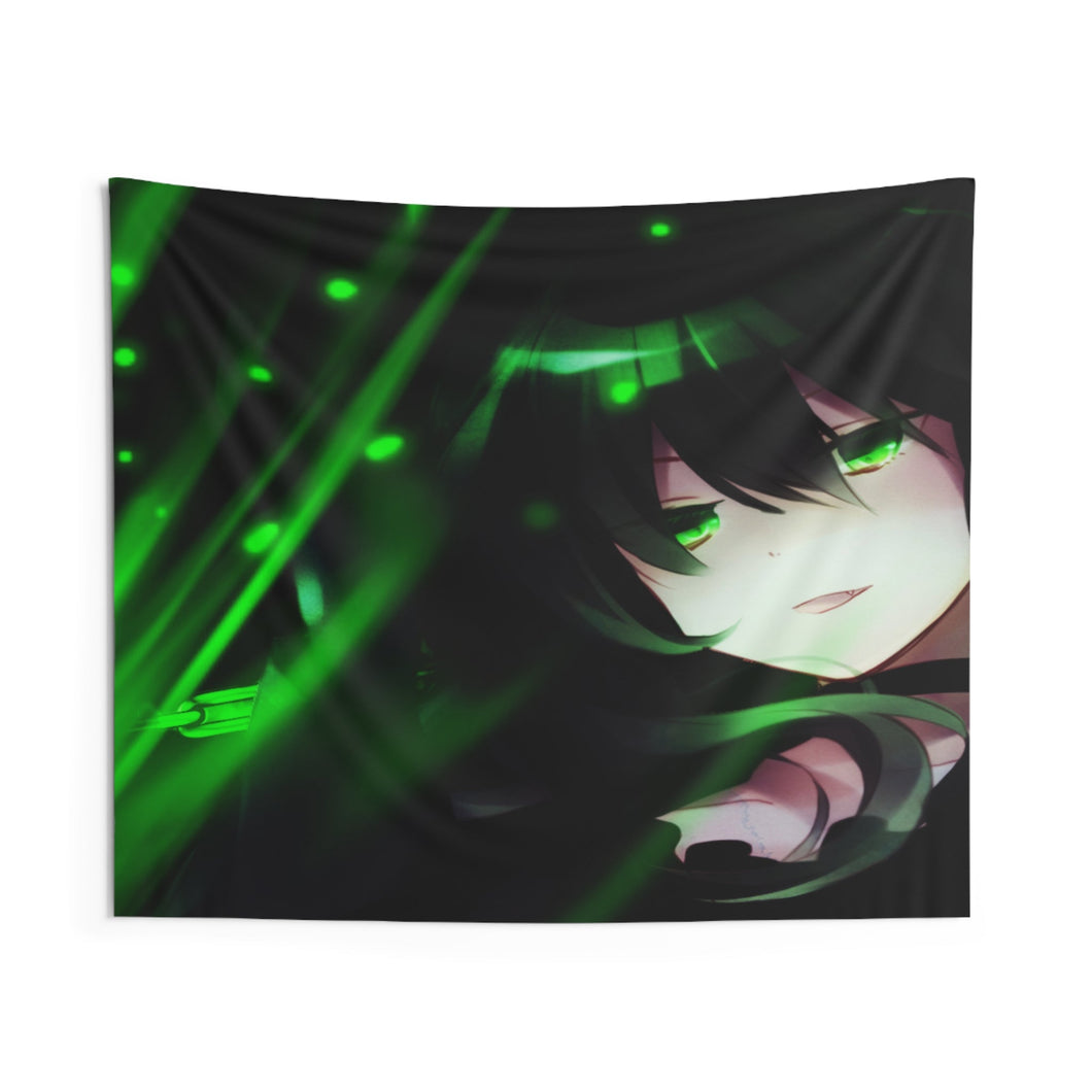 Black Rock Shooter Indoor Wall Tapestry