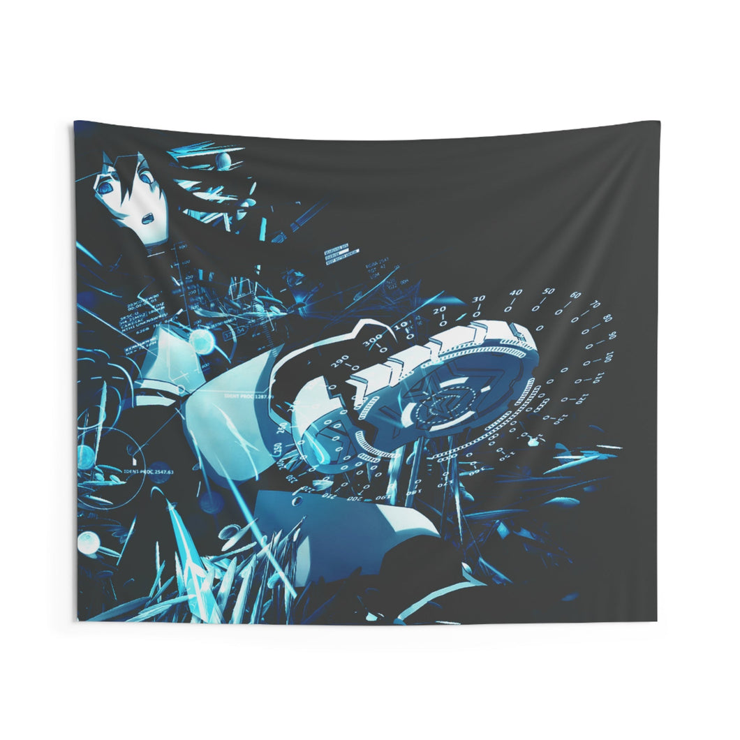 Black Rock Shooter Indoor Wall Tapestry