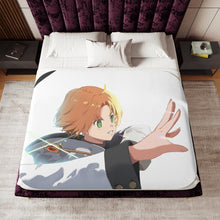 Load image into Gallery viewer, Mushoku Tensei: Jobless Reincarnation Sherpa Blanket
