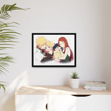 Load image into Gallery viewer, Boruto and Minato :&#39;) Canvas Framed Art Print
